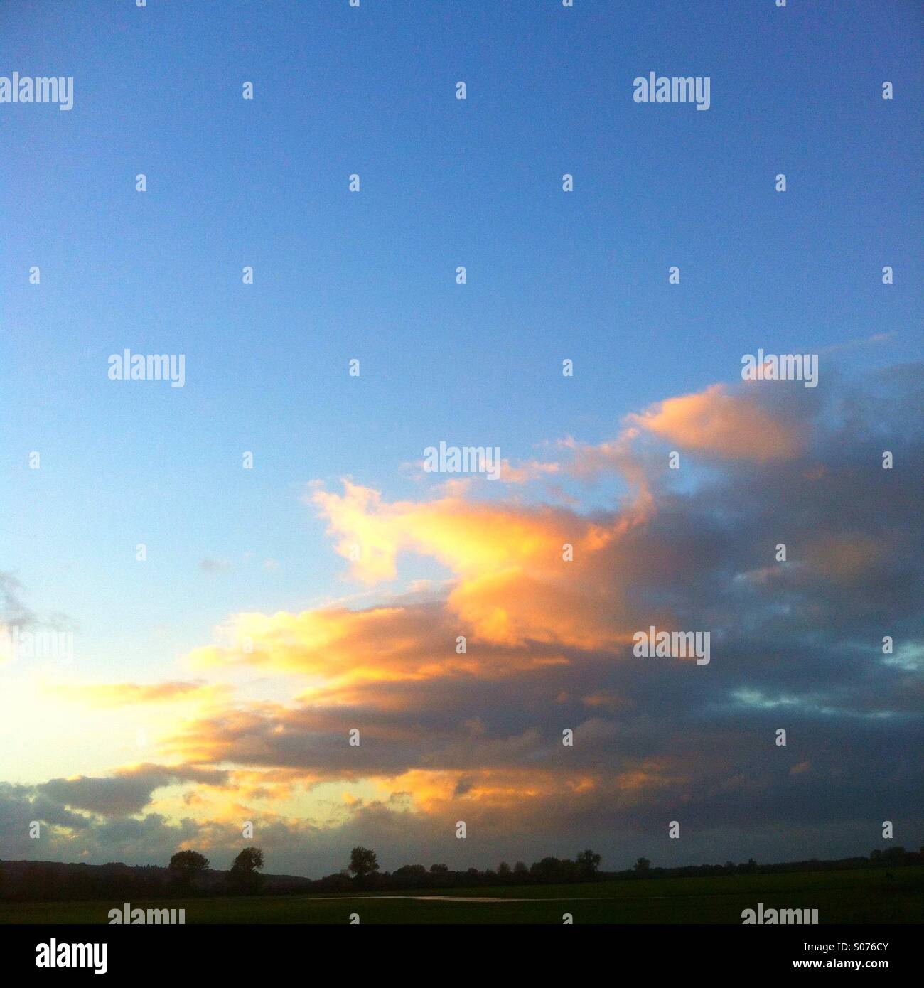 Big sky - Smartphone Captured Stock Image