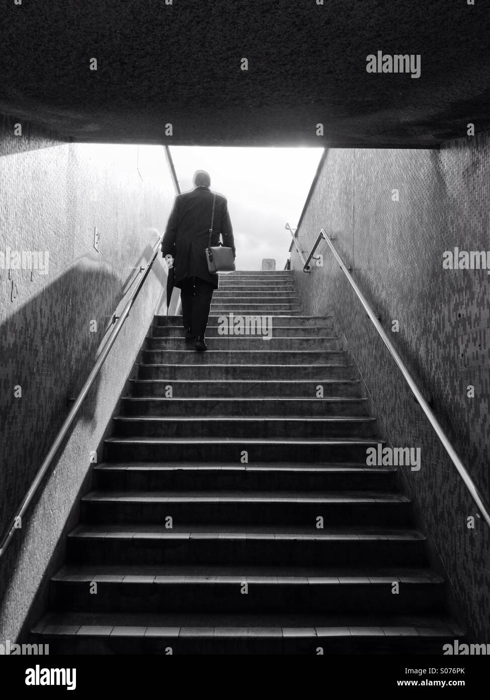 Walk on up - Smartphone Captured Stock Image