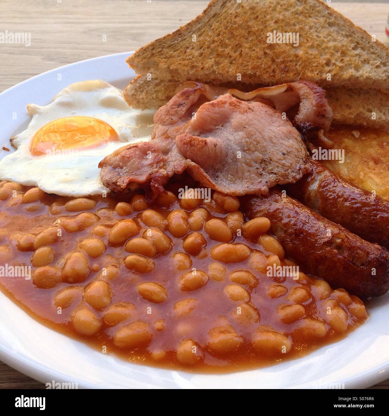 The big breakfast Stock Photo Alamy