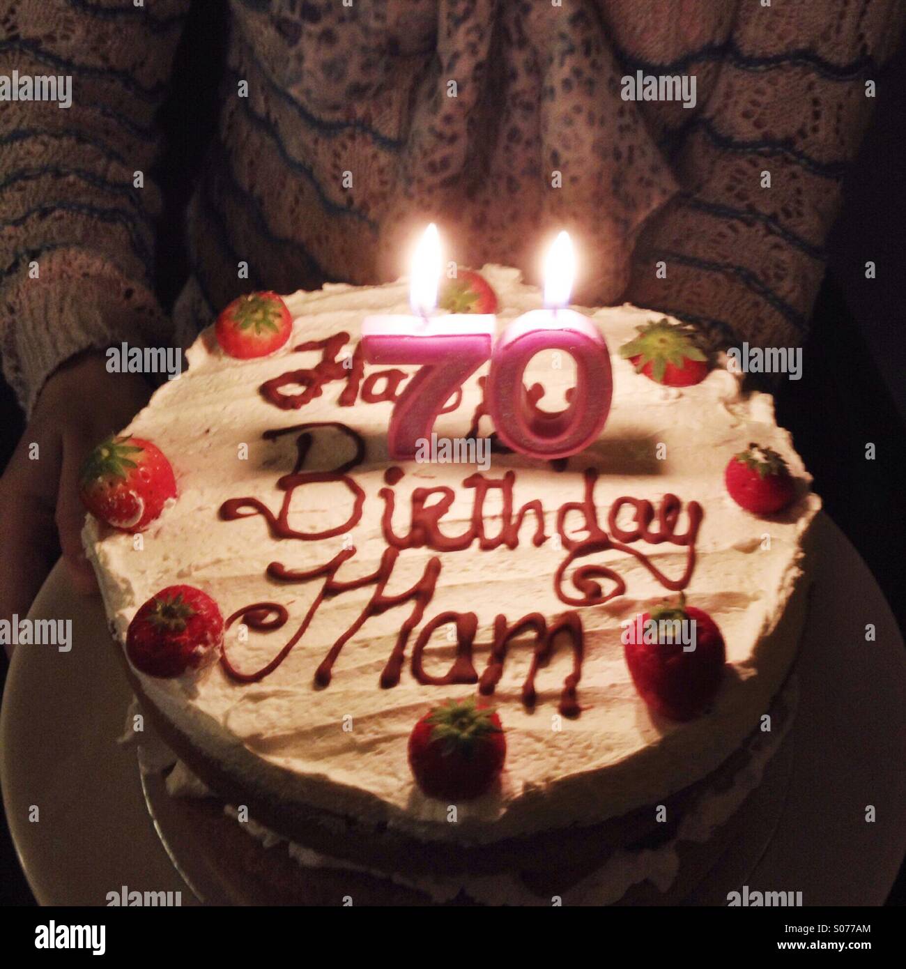 70th Birthday Candles Hi Res Stock Photography And Images Alamy