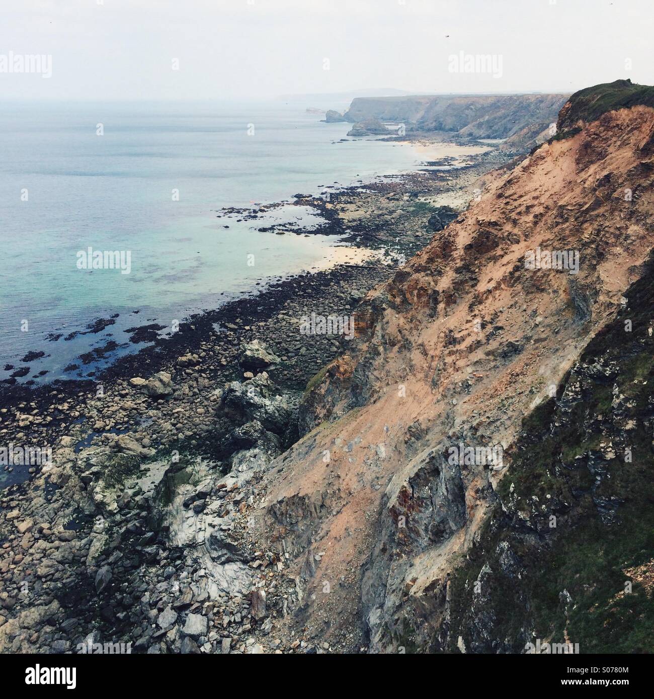 A rugged coastline Stock Photo