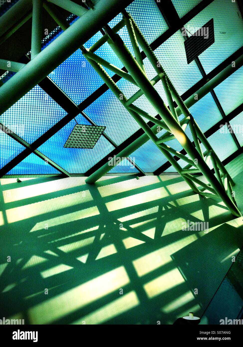 Airport Architecture #2 - Smartphone Captured Stock Image