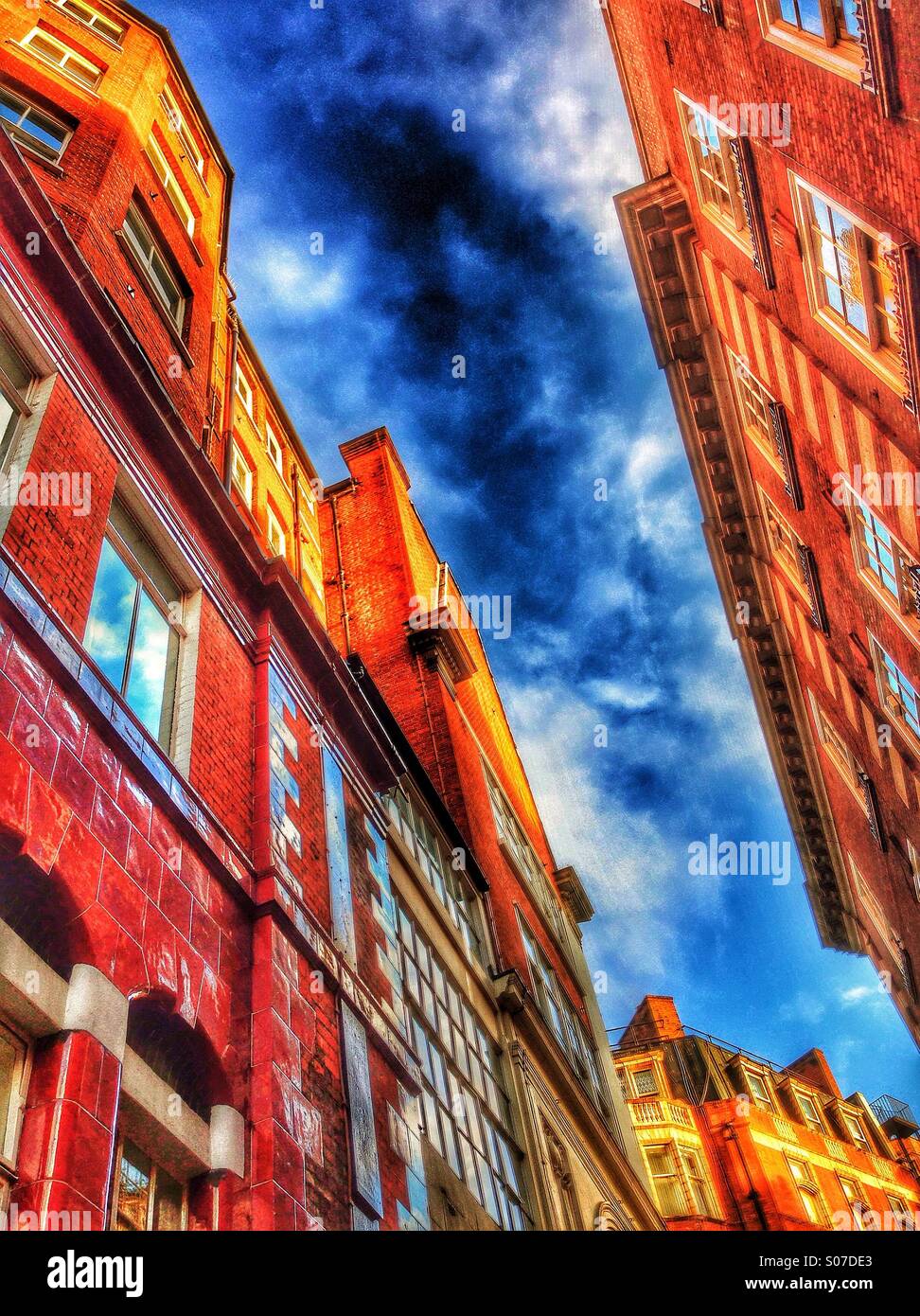 London's Architecture - Smartphone Captured Stock Image