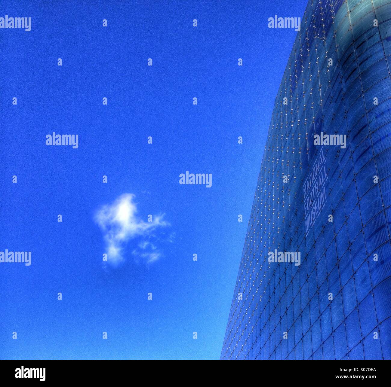 Urbis (National Football Museum) in Manchester - Smartphone Captured Stock Image