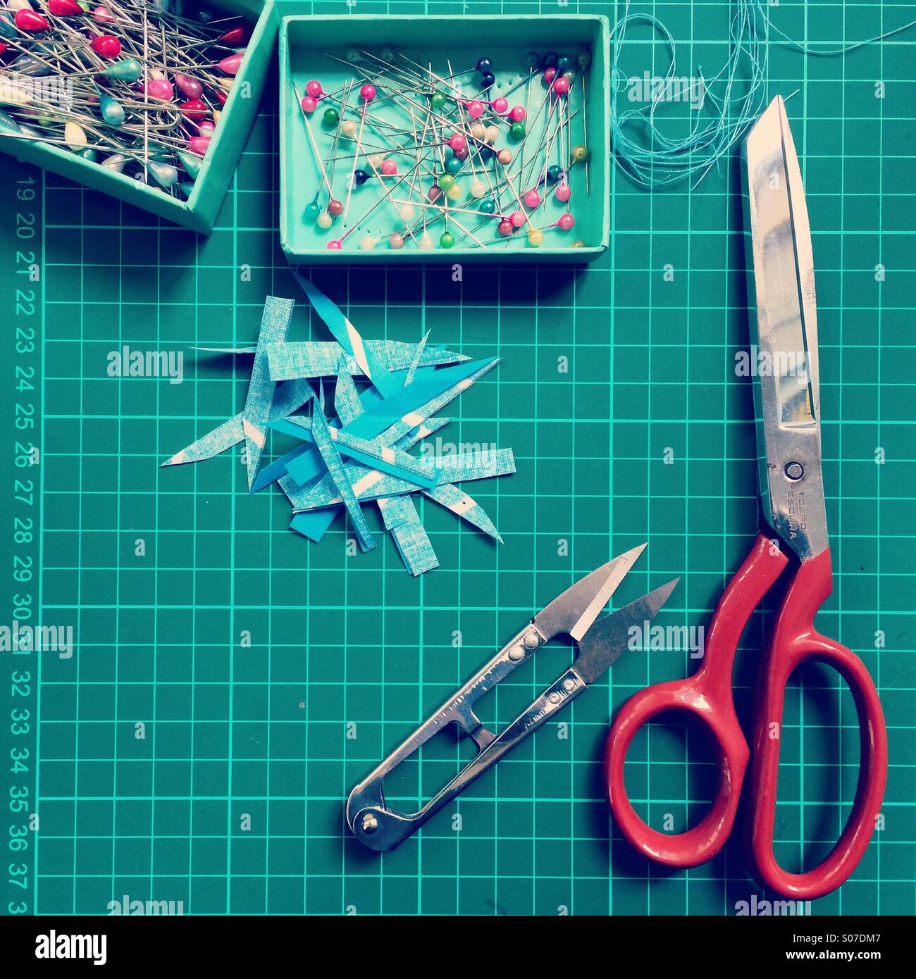 Sewing equipments hires stock photography and images Alamy