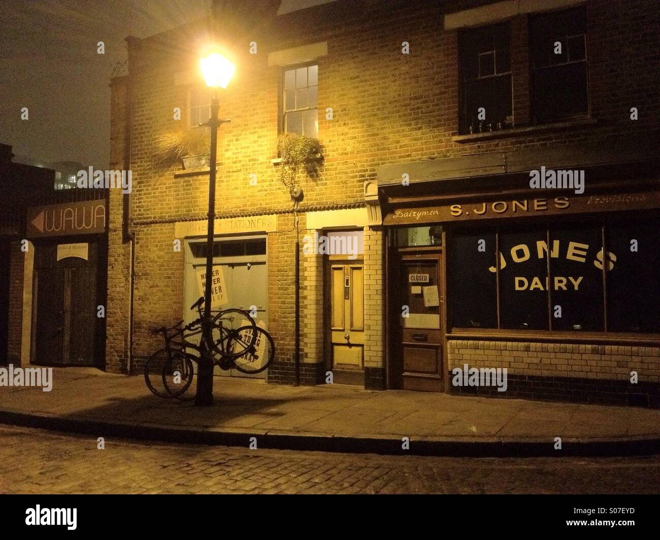 Jones Dairy, Hackney Stock Photo