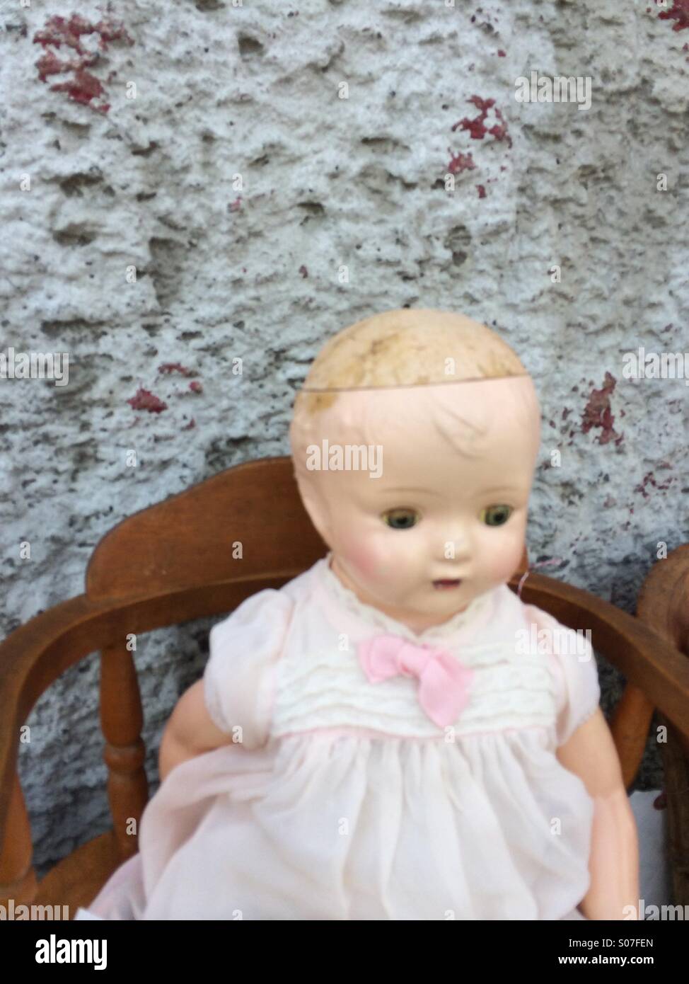 creepy doll baby