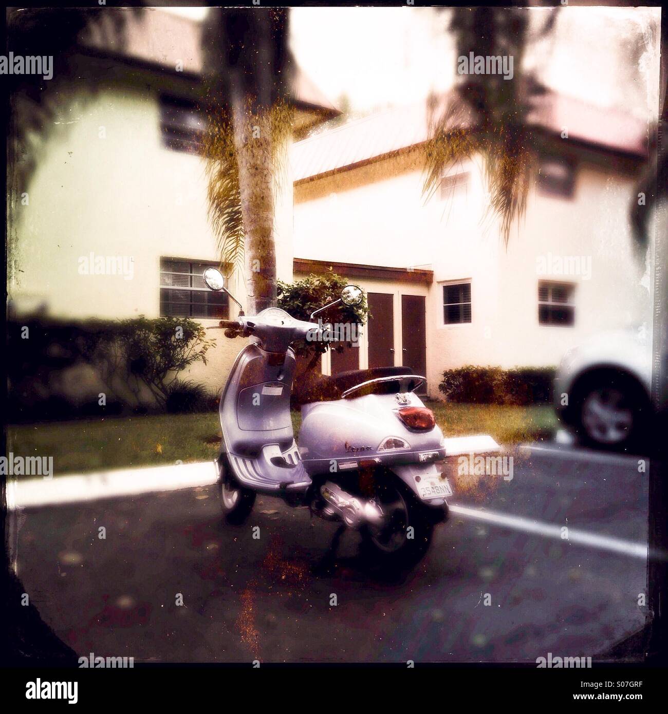 A moped in Naples Florida, USA Stock Photo Alamy