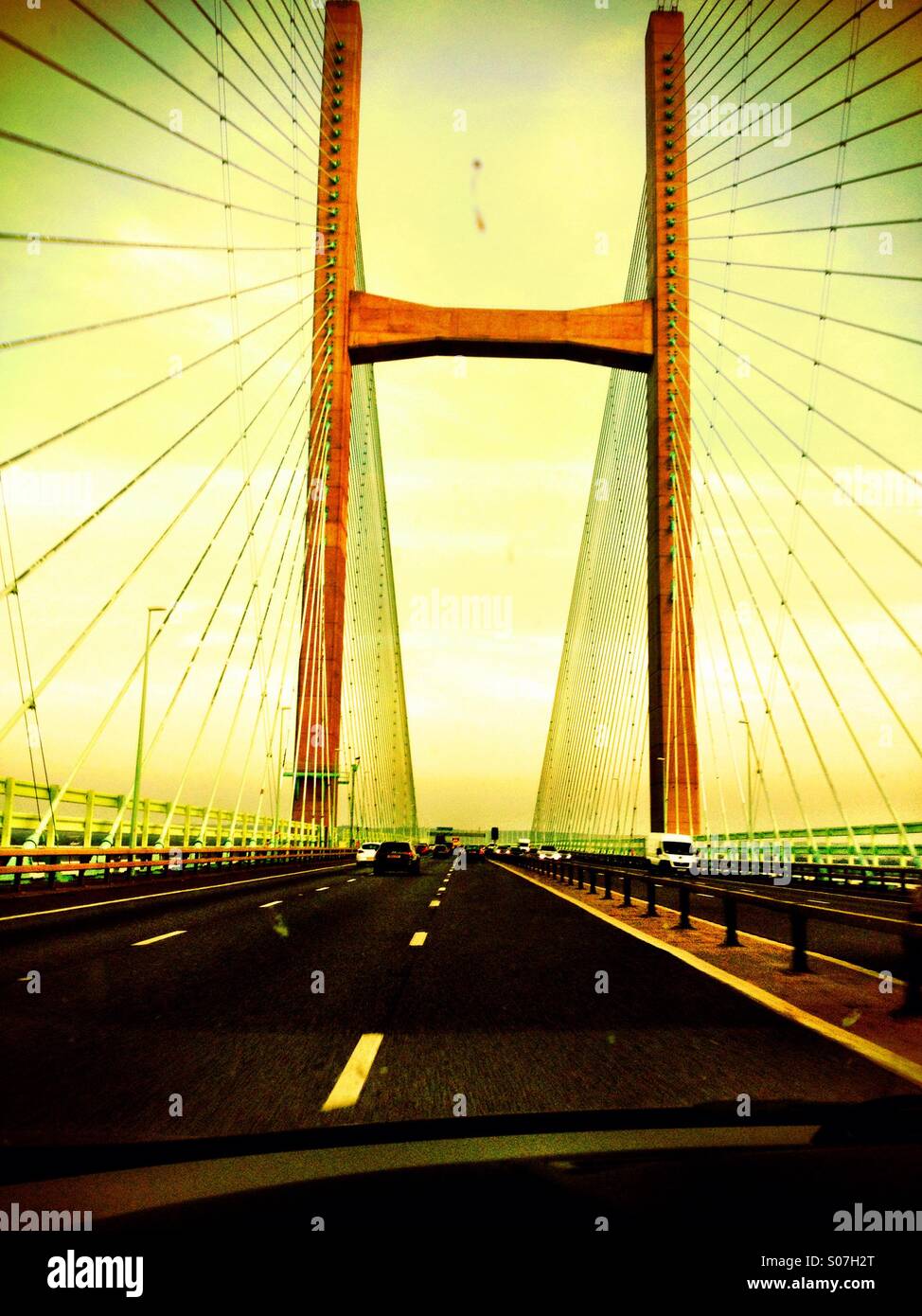 Take It To The Bridge - Smartphone Captured Stock Image