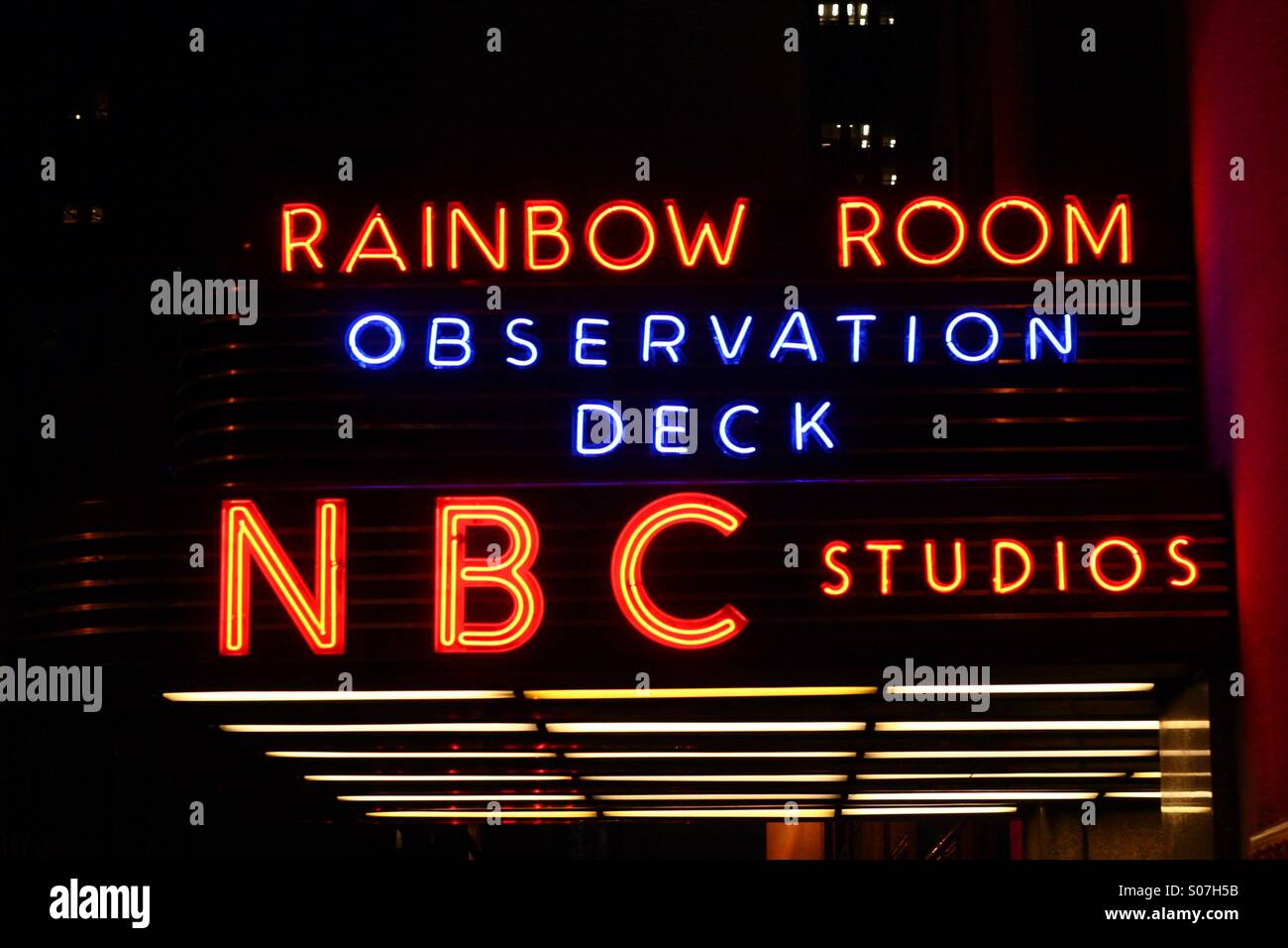 NBC studios in New York City Stock Photo Alamy