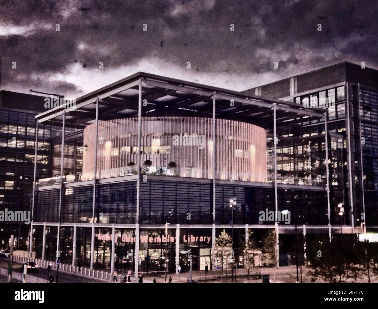 Brent civic centre, Wembley, London, UK Stock Photo Alamy