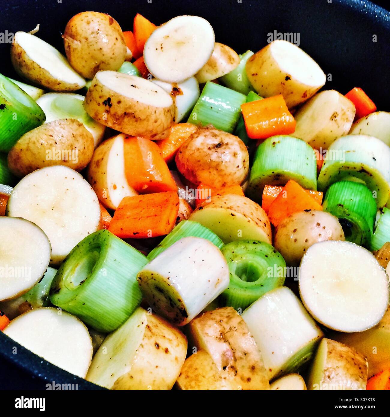 Pan fried - Smartphone Captured Stock Image