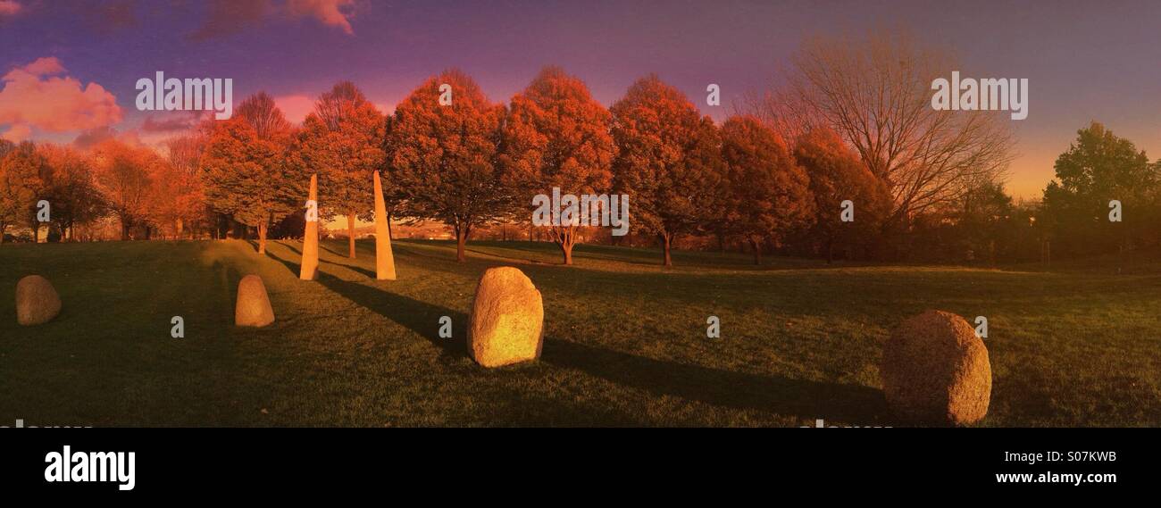 Golden hour panorama hi-res stock photography and images - Alamy