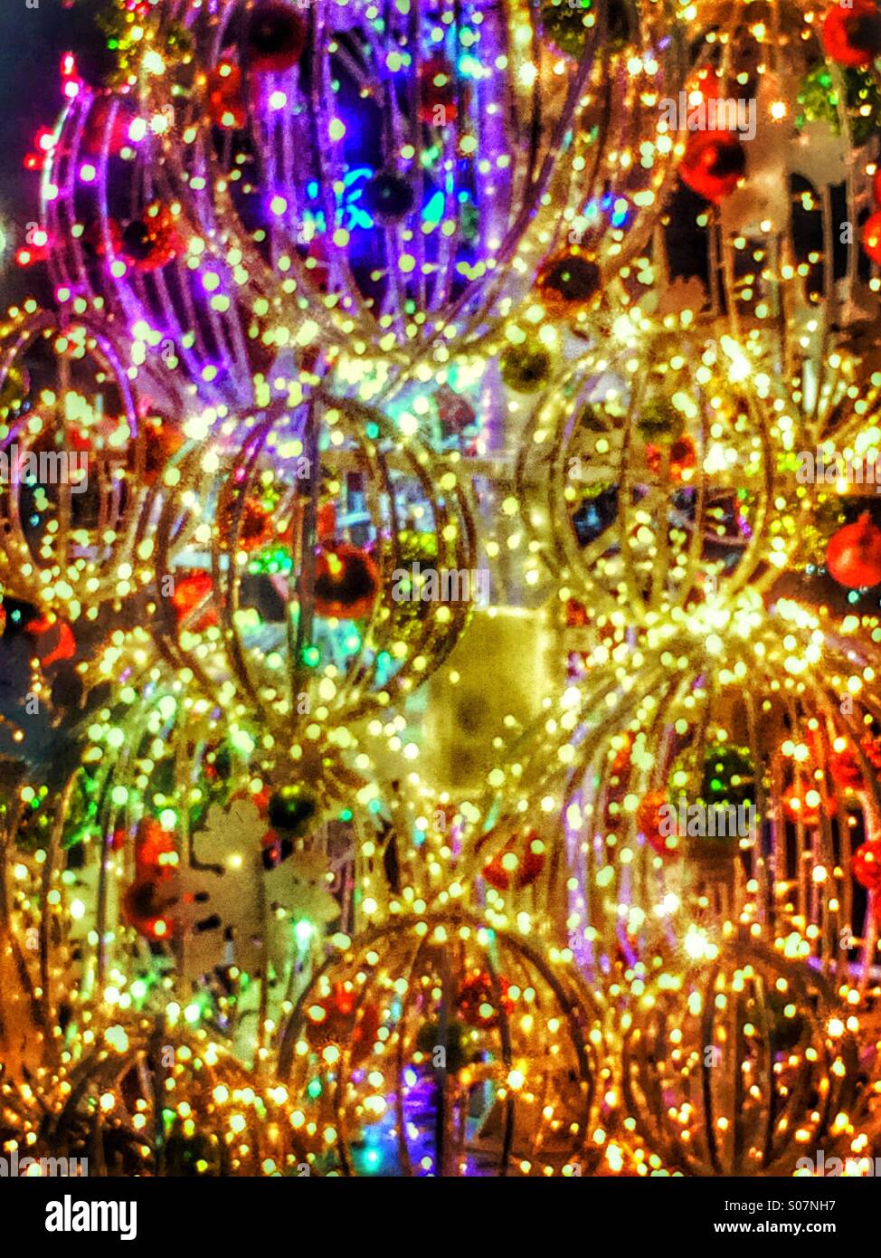 Christmas light lights hi-res stock photography and images - Alamy