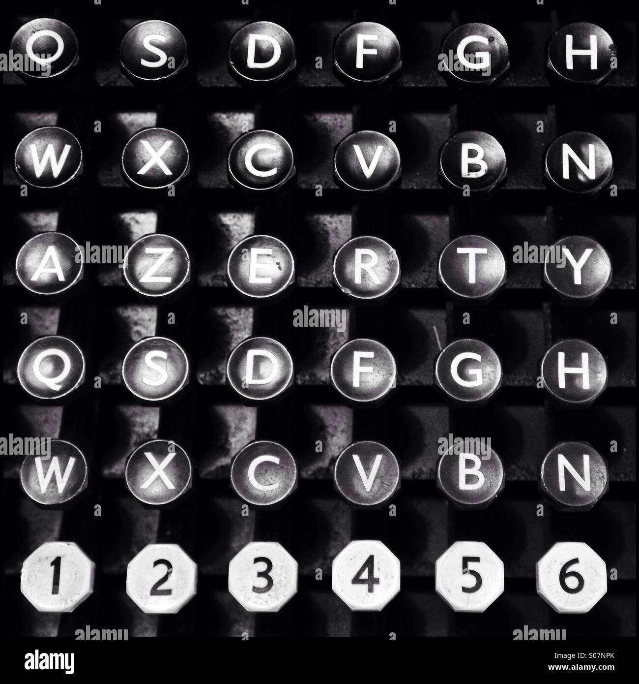 Keyboard - Smartphone Captured Stock Image