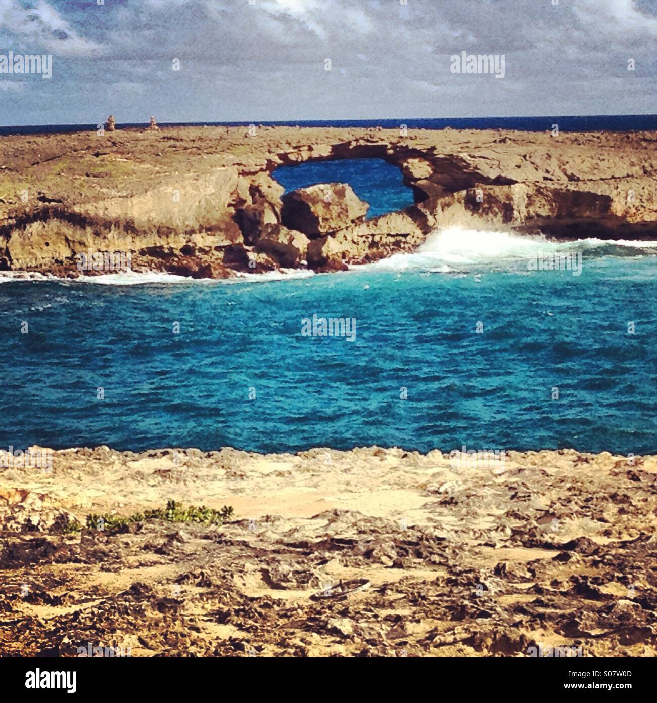 Laie Rock, Oahu, Hawaii Stock Photo Alamy