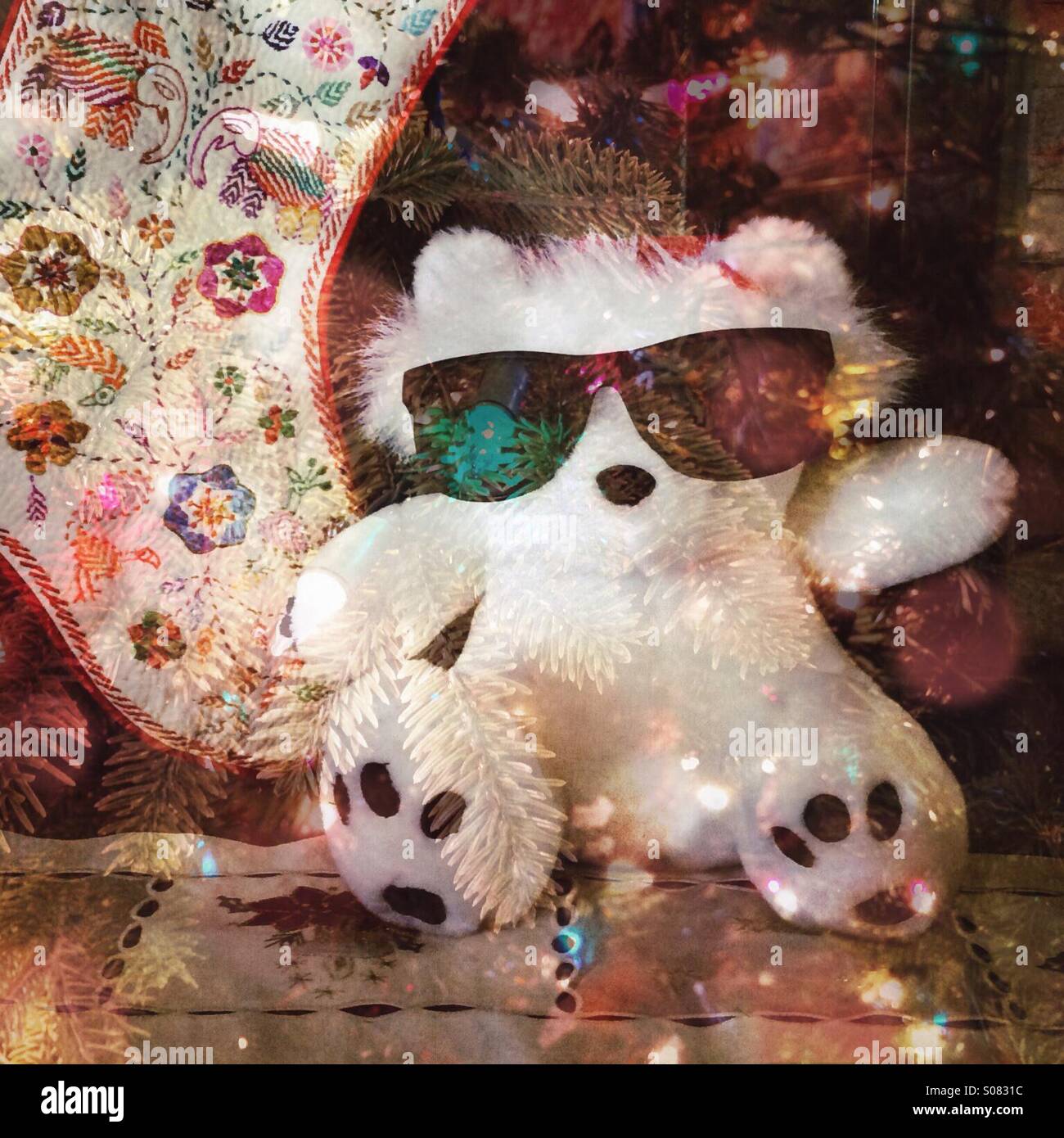 Christmas dream - Smartphone Captured Stock Image