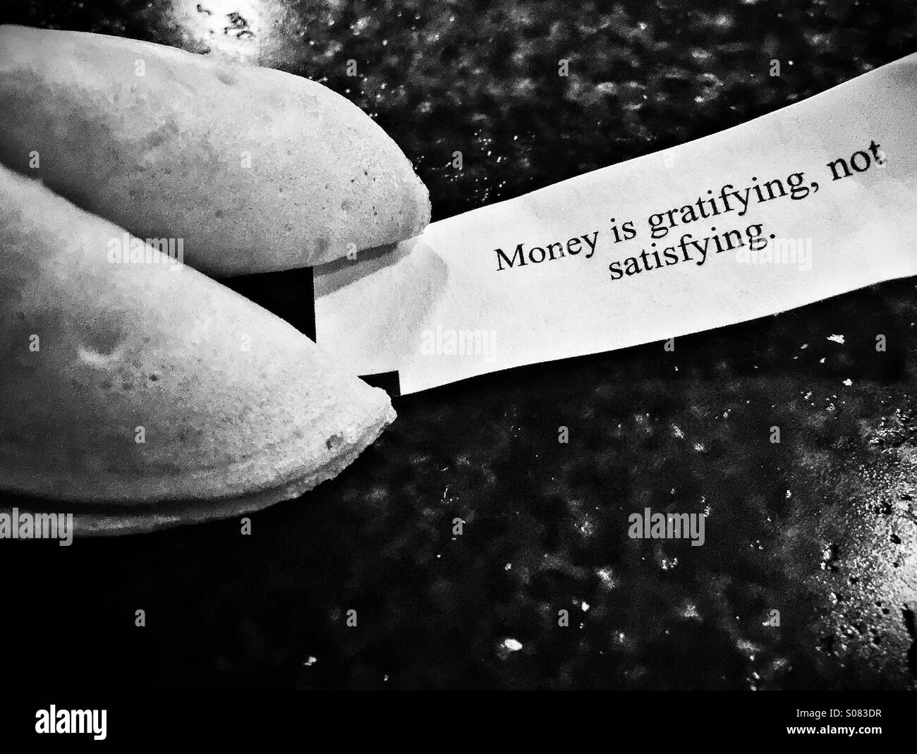 Fortune Cookie Stock Photo