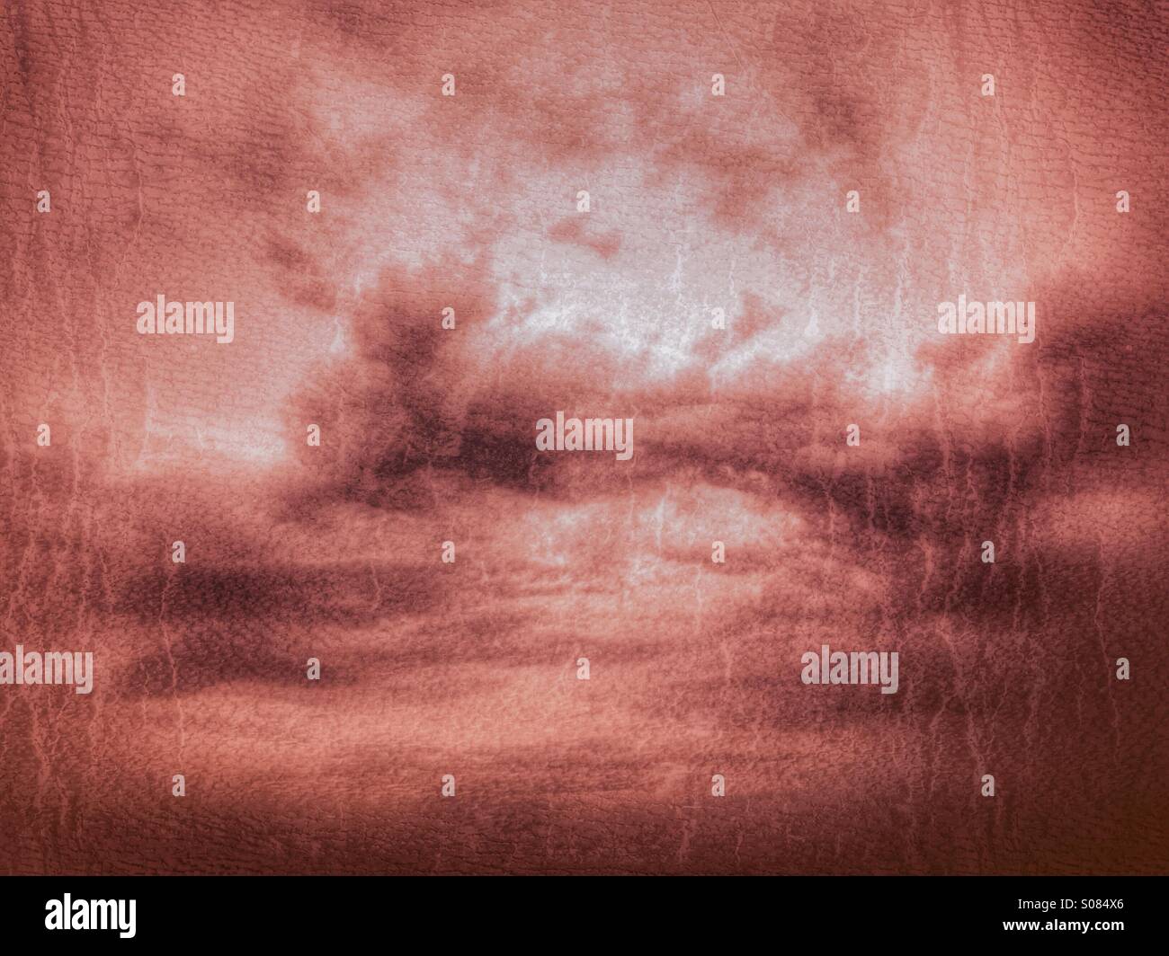 Red furious angry sky - red texture - pattern - Smartphone Captured Stock Image