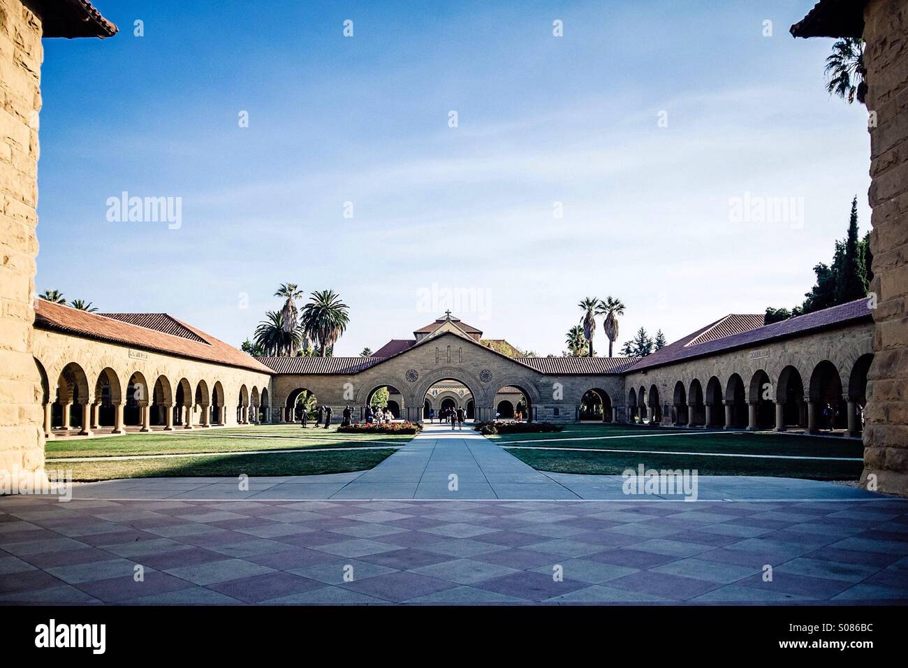 Stanford University - Smartphone Captured Stock Image