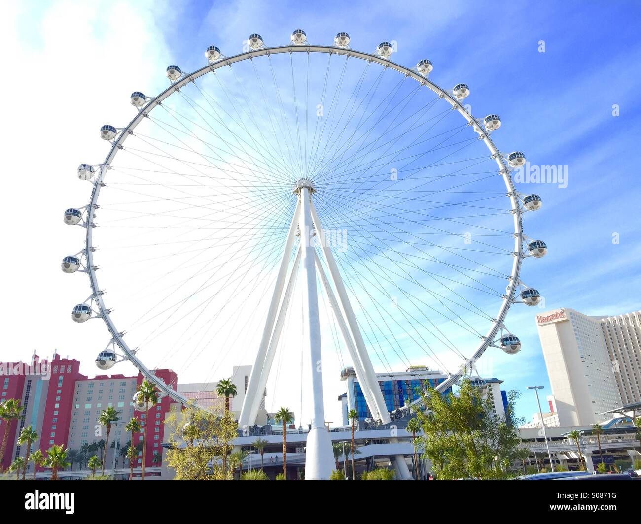Giant Ferris wheel Stock Photo Alamy