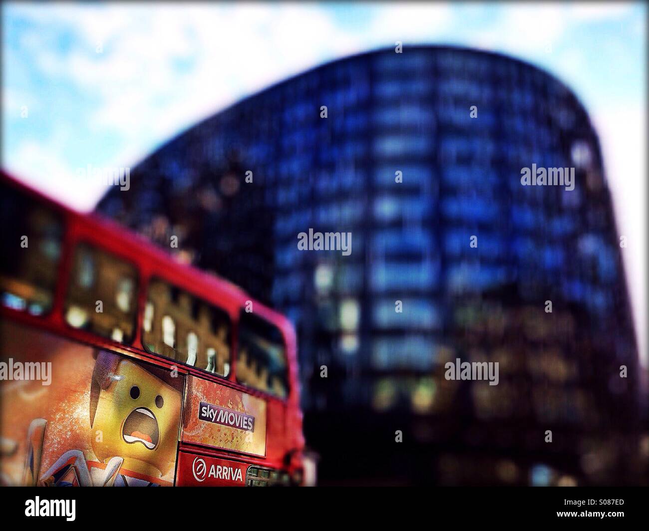 London bus advert advertisement hi-res stock photography and images - Alamy