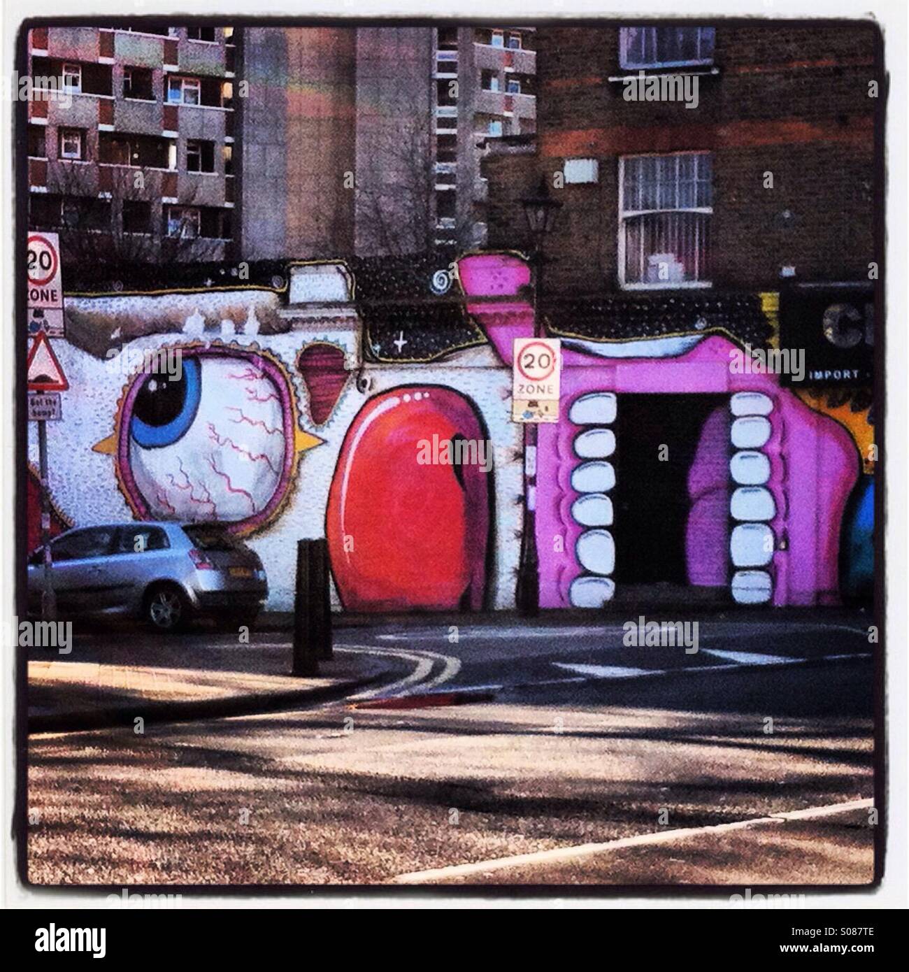 Street art London Stock Photo