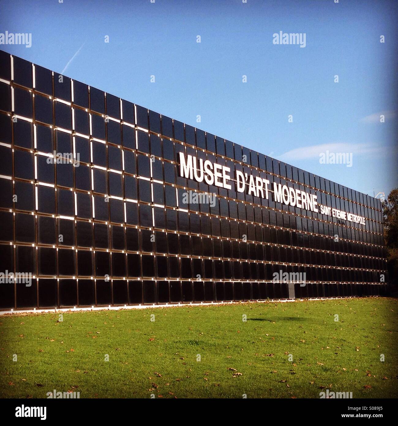 Modern art museum, Saint-Etienne,France - Smartphone Captured Stock Image