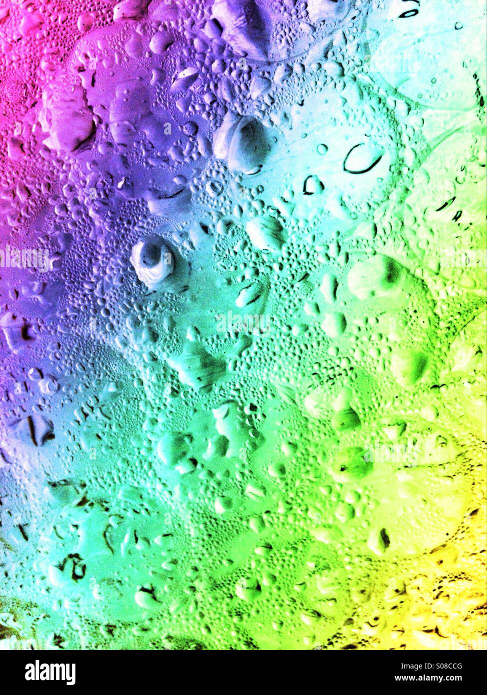 Raindrops On Rainbow Background Stock Photo Alamy Raindrops On Rainbow Background Stock Photo Alamy