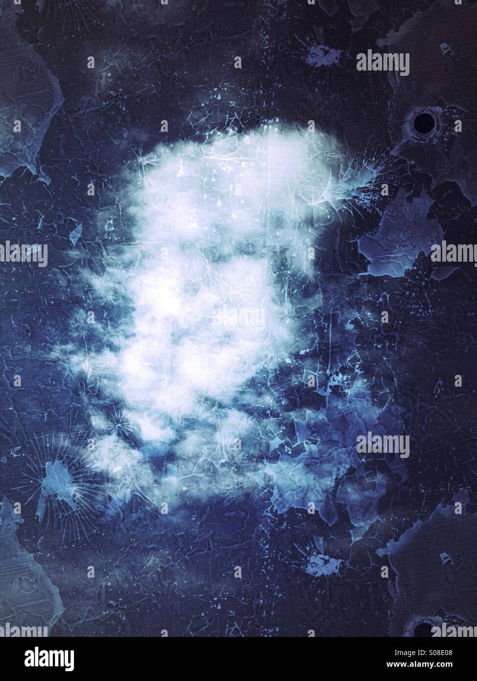 Cloud in the sky - background texture - Smartphone Captured Stock Image