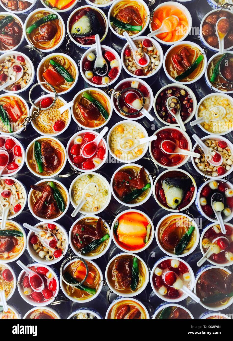 Vietnamese Food Souvenir Keyrings Stock Photo Alamy