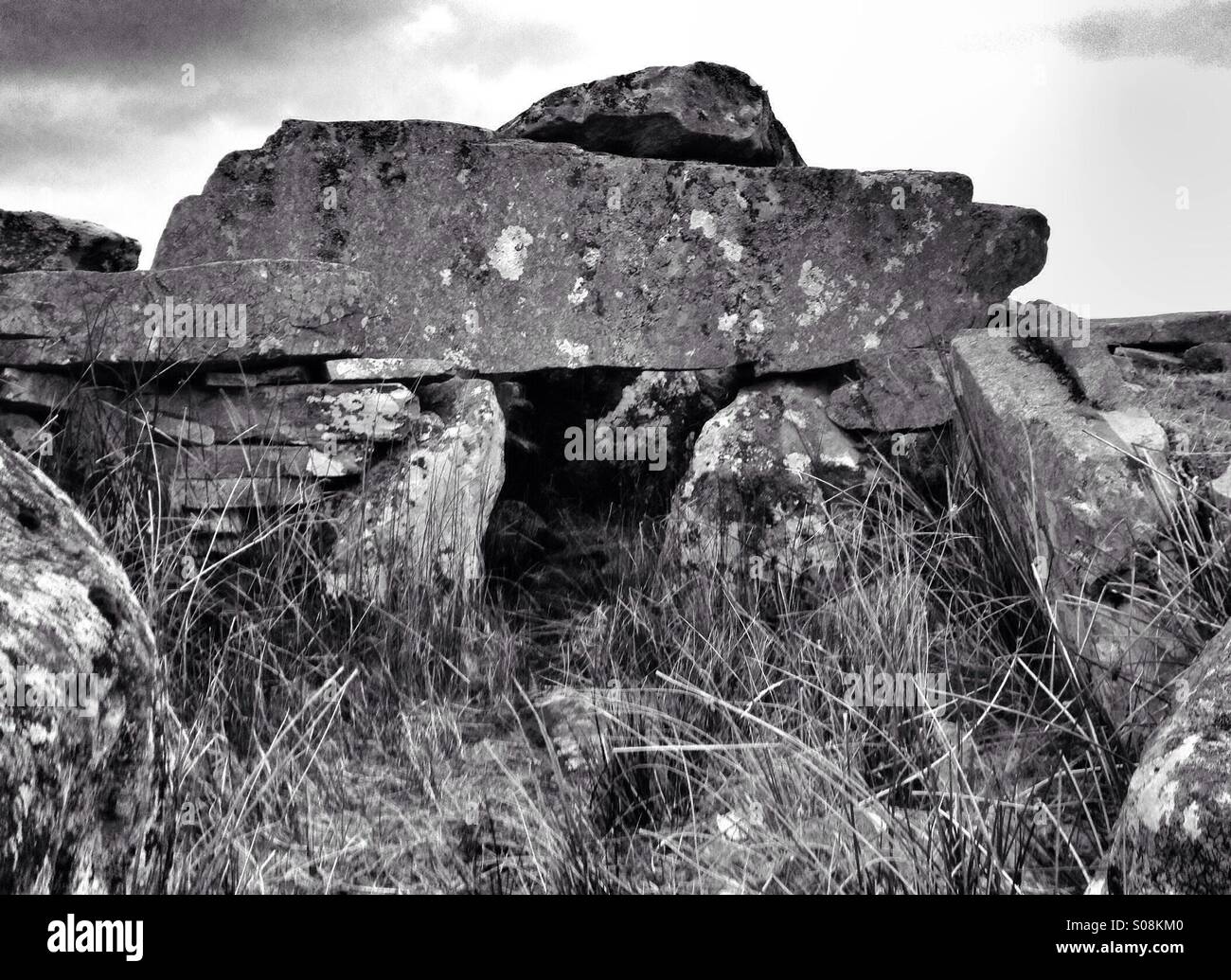 Ancient court tomb Stock Photo Alamy