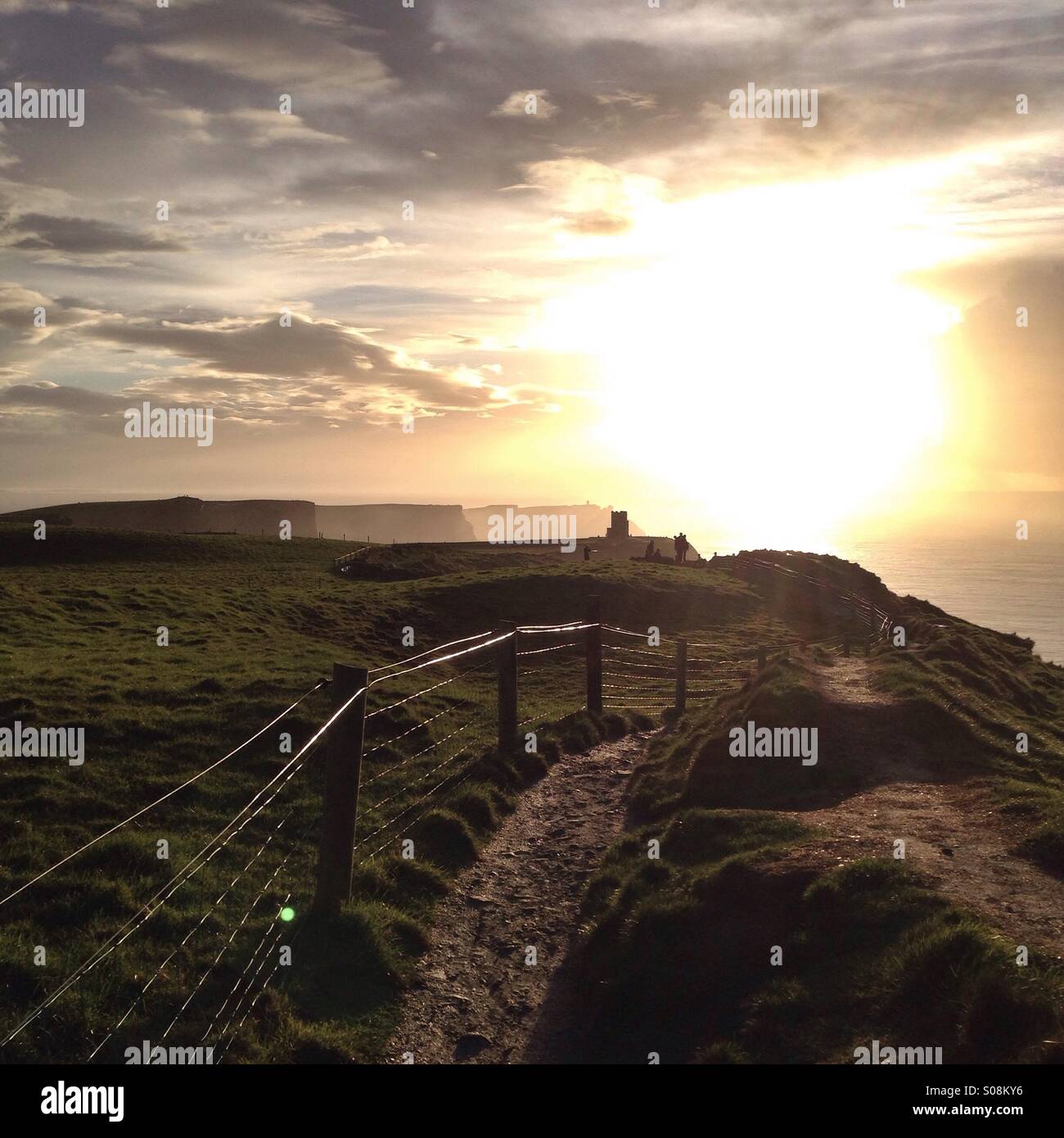 Cliffs of Moher in Ireland - Smartphone Captured Stock Image
