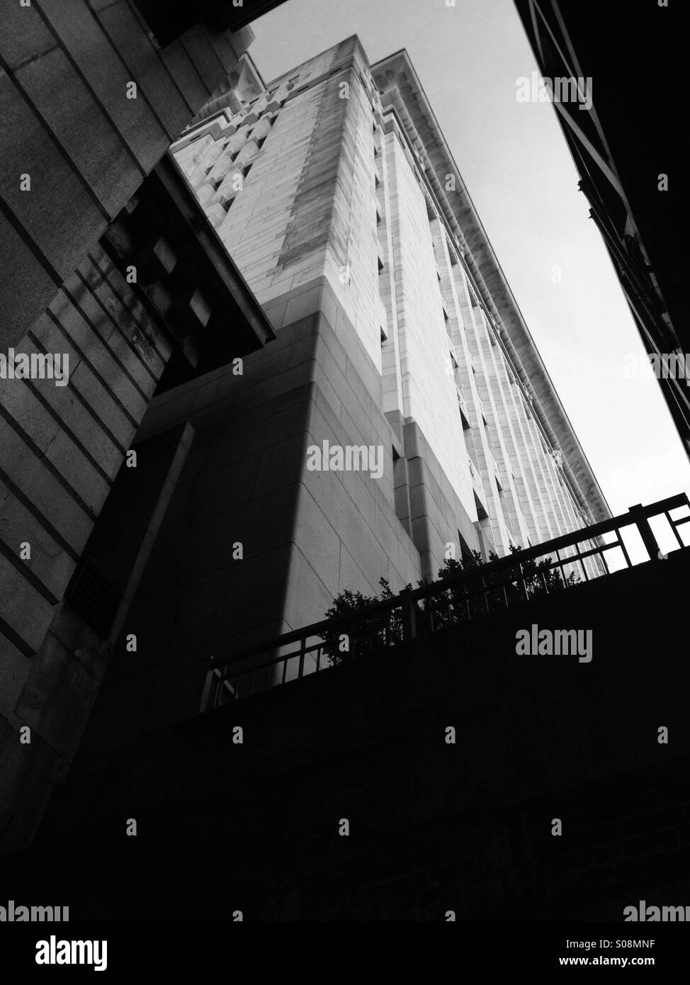 Art Deco London-Adelaide House - Smartphone Captured Stock Image