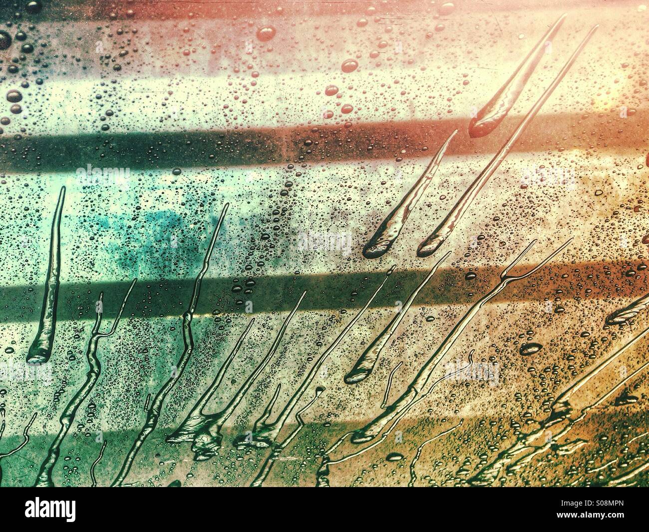 In the carwash. - Smartphone Captured Stock Image