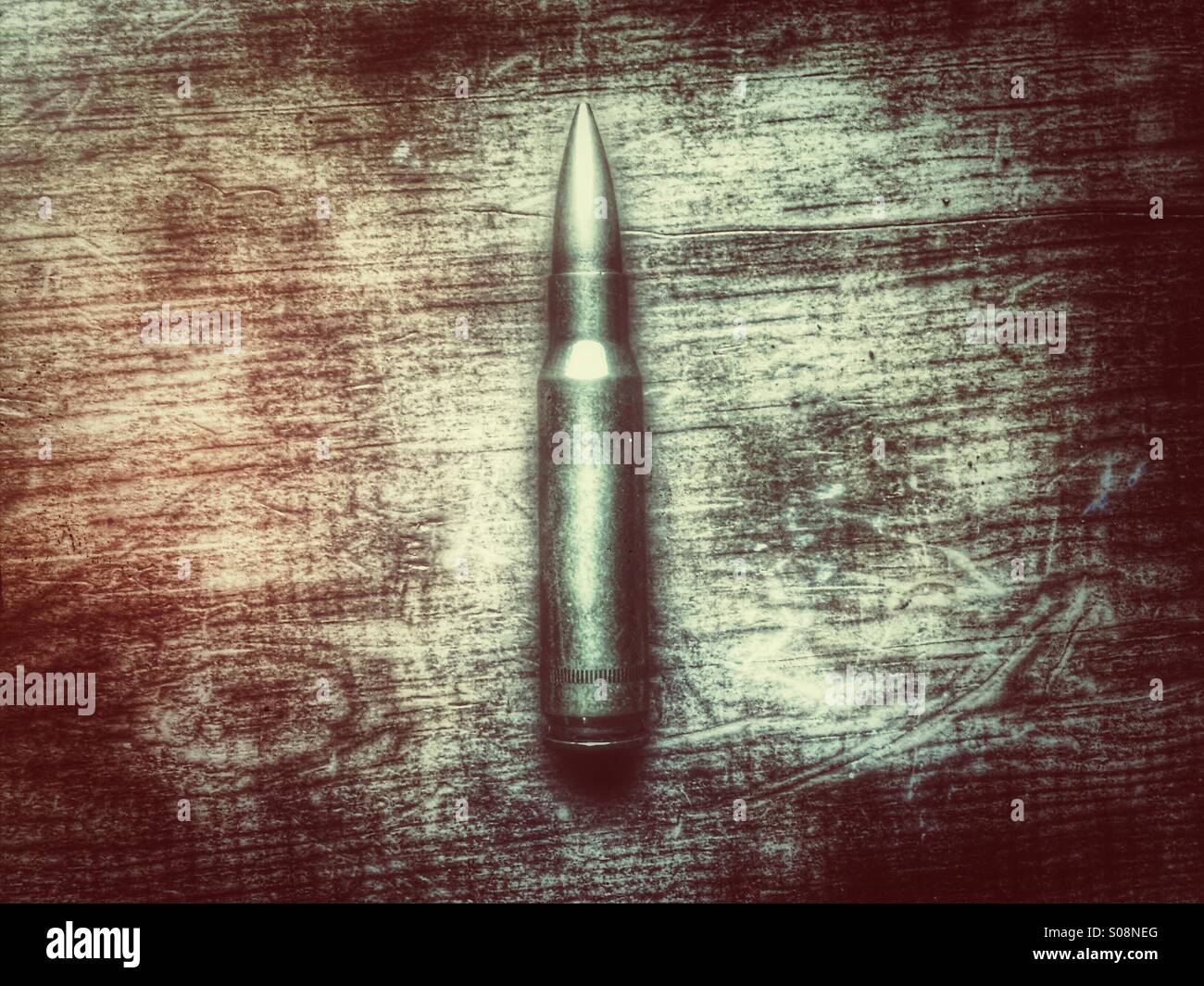Single bullet Stock Photo