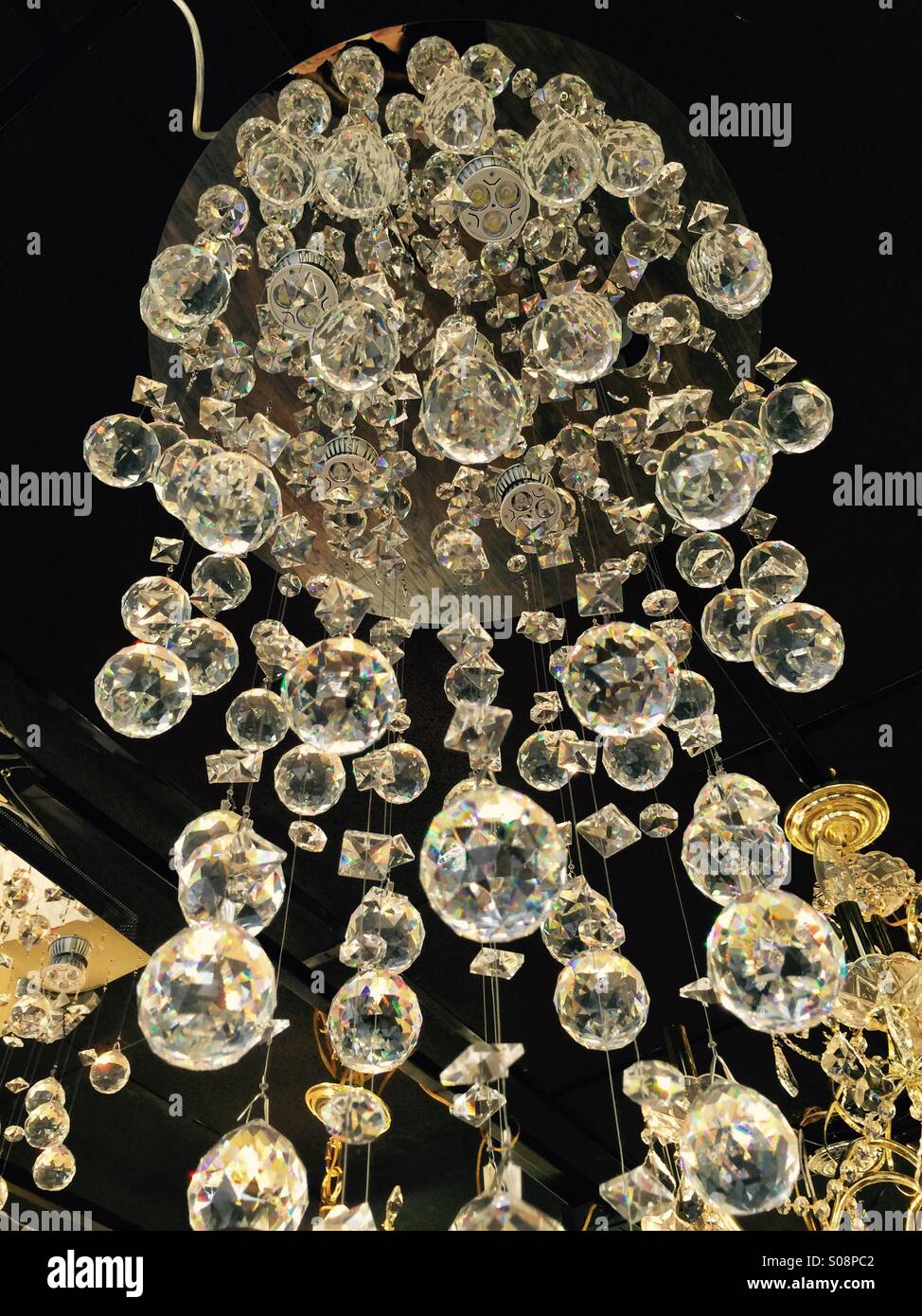 Hanging crystals for chandelier deals