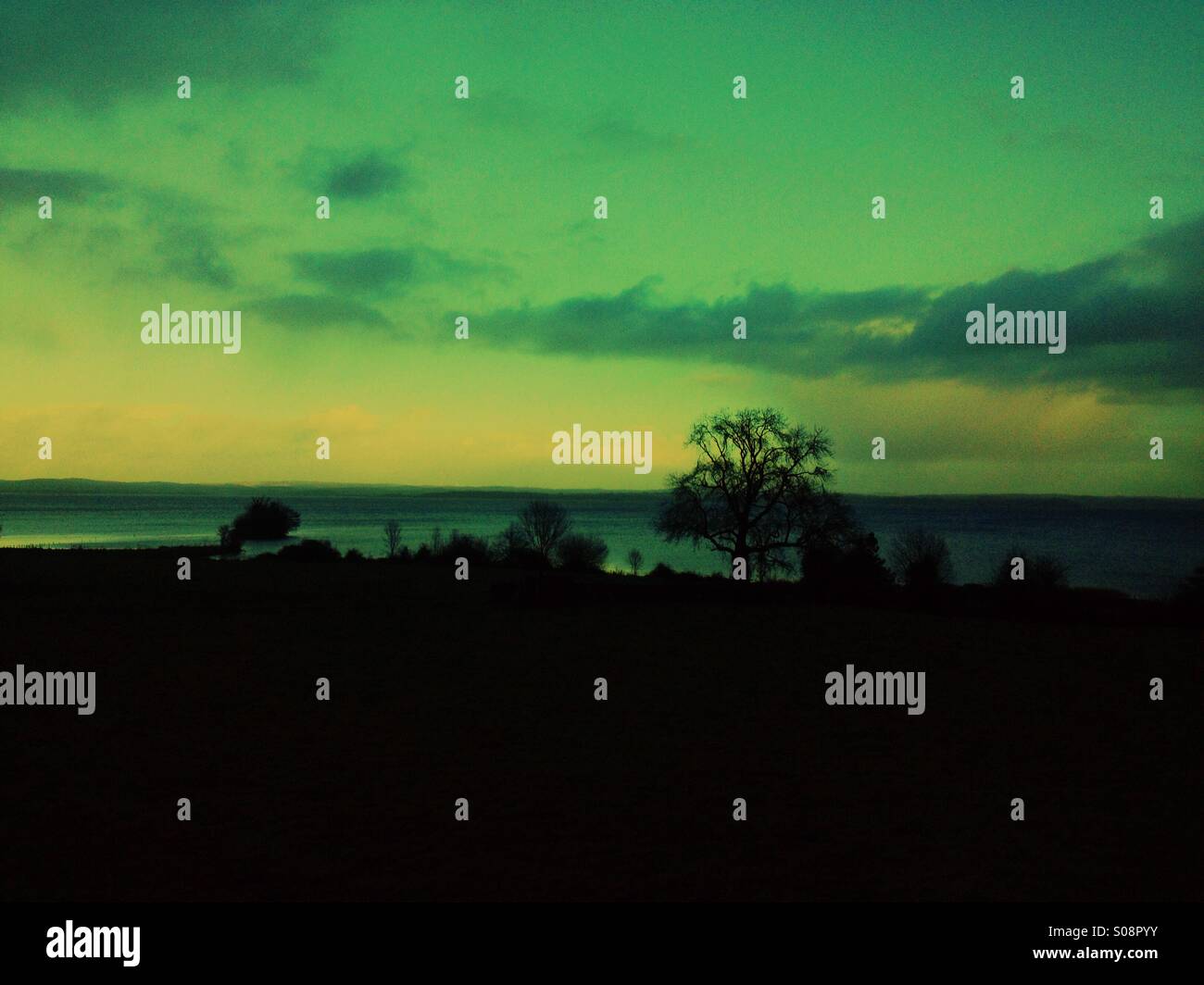 Lough Erne Fermanagh Ireland - Smartphone Captured Stock Image