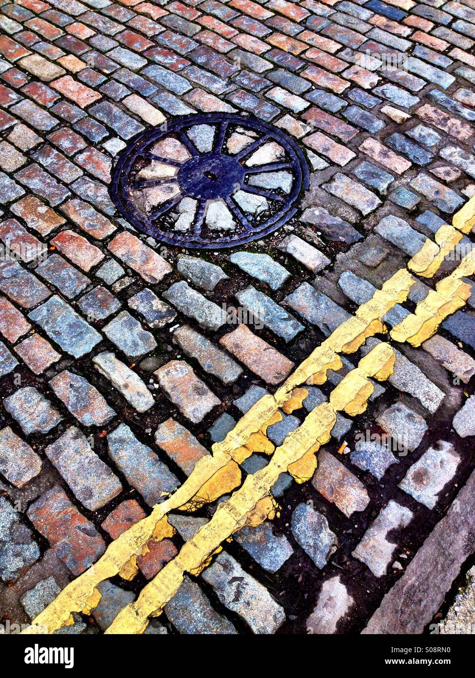 Lines and Circular - Smartphone Captured Stock Image