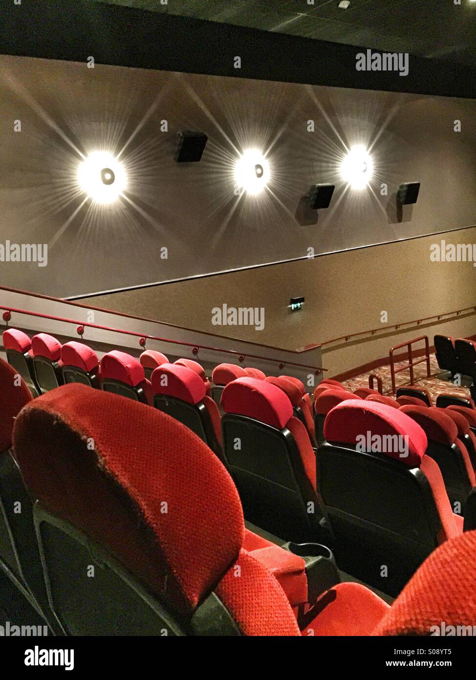 Cinema theatre - Smartphone Captured Stock Image