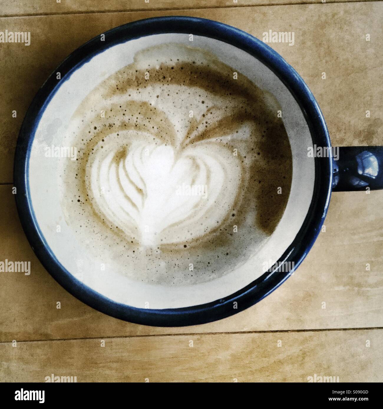 Latte Stock Photo