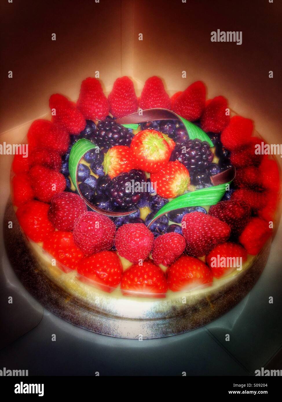 Fruit cake - Smartphone Captured Stock Image