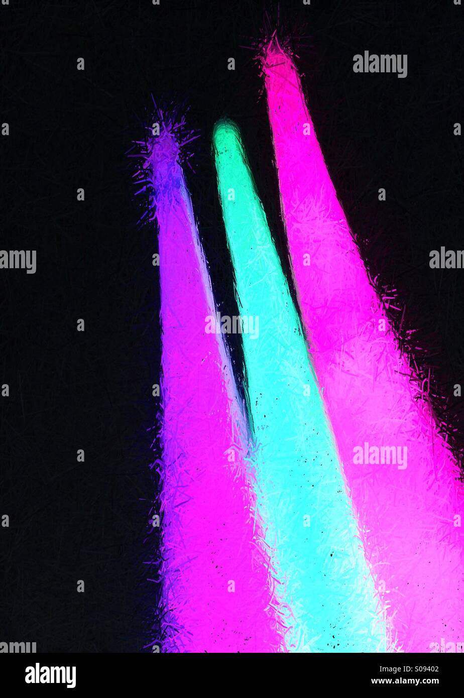 Glow sticks art hi-res stock photography and images - Alamy