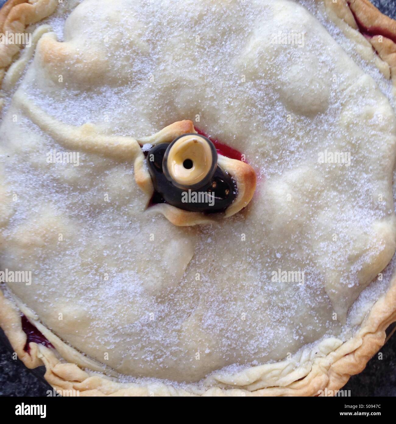 Fruit pie Stock Photo