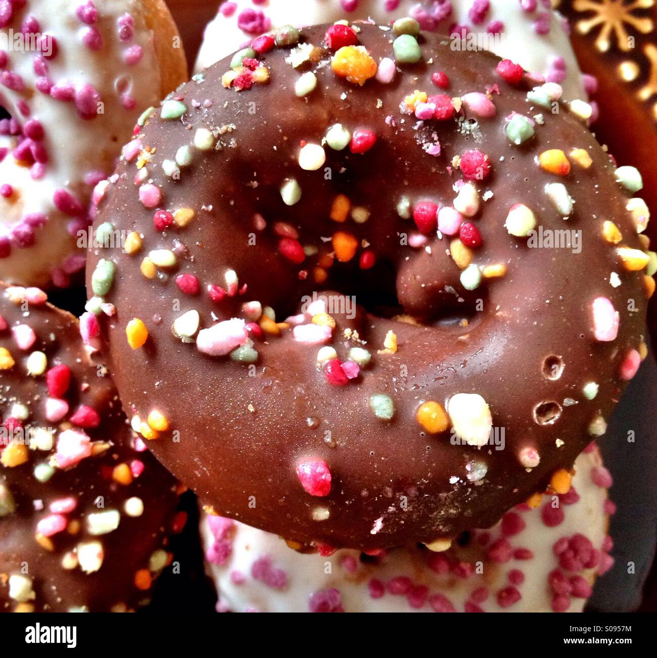 Donuts - Smartphone Captured Stock Image