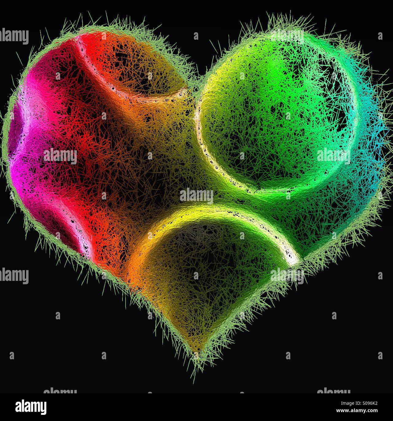 Art effect on drinking straws Stock Photo Alamy