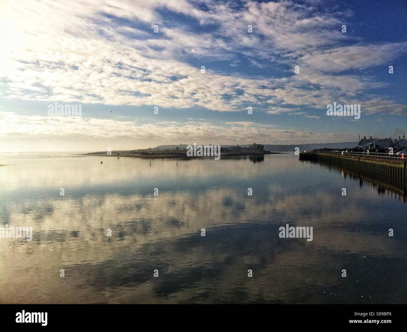Cloud reflections in sea hi-res stock photography and images - Alamy