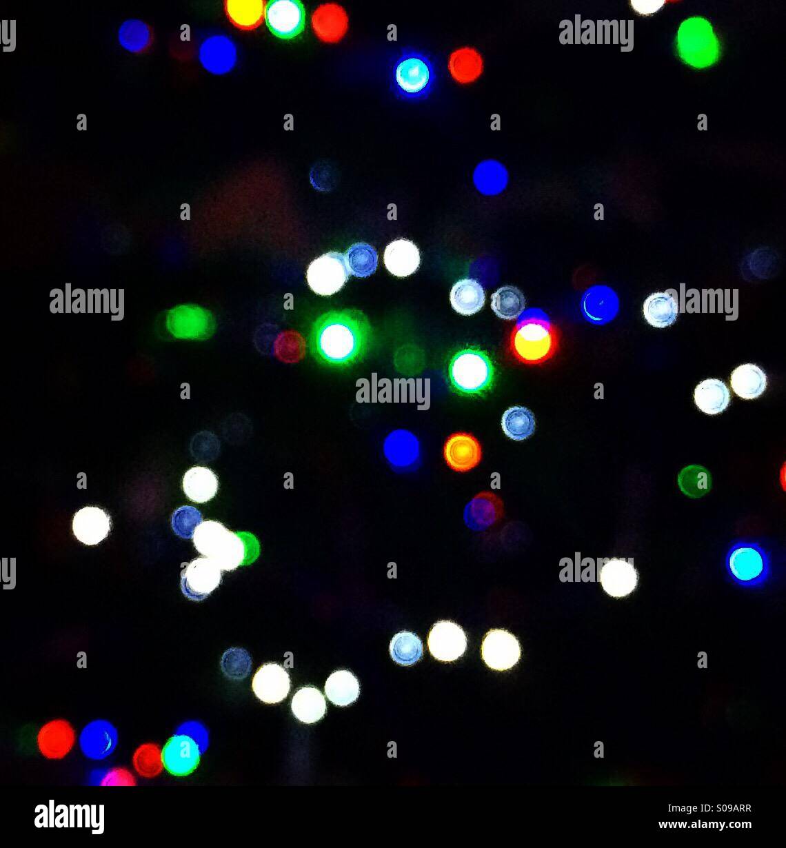 Out of focus fairy lights hi-res stock photography and images - Alamy