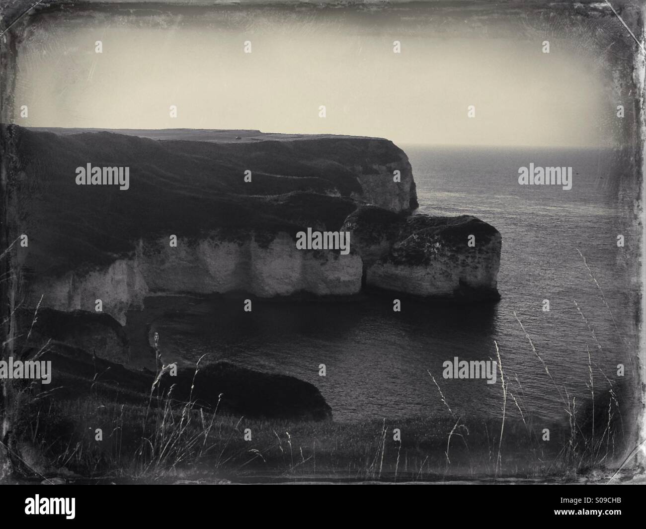 Flamborough Yorkshire - Smartphone Captured Stock Image