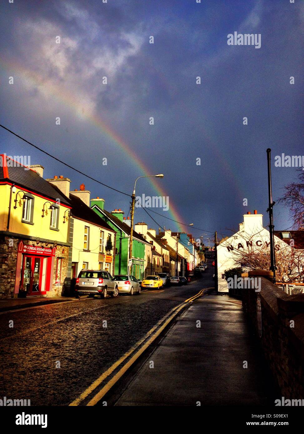 Ardara, County Donegal, Ireland - Smartphone Captured Stock Image